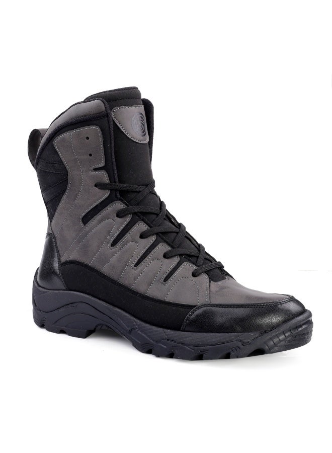 Bacca Bucci Flame 7 Eye Moto Waterproof Snow Boots - Image 1